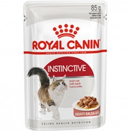 Royal Canin Instinctive в соусе для кошек старше 1-го года, пауч